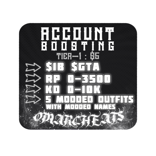 Account Boosting - Tier 1
